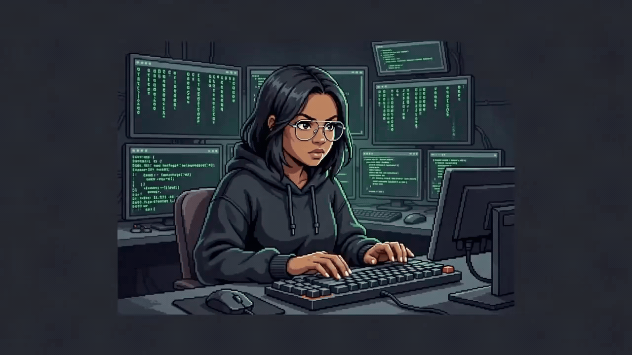 Animação Cyber Security
